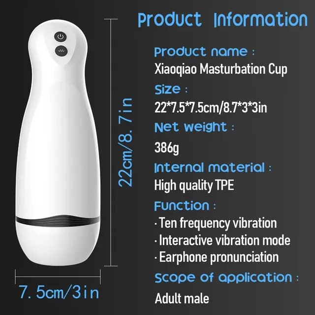 Vibration Sleeve Masturbator UAE – Electric Handheld Device — photo 3