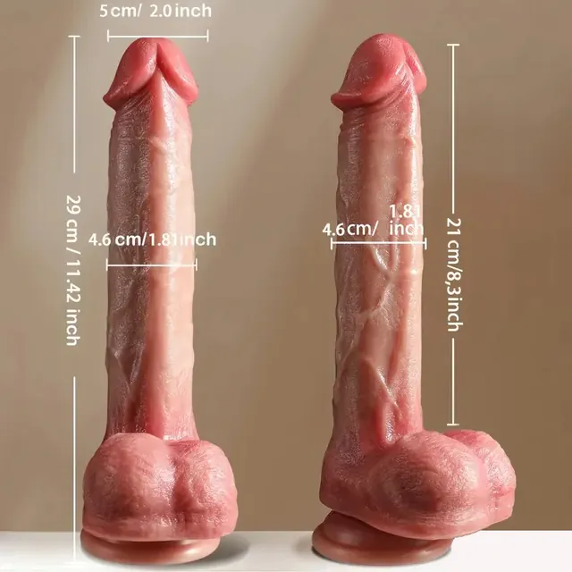 Realistic Silicone Dildo UAE – Soft Flexible Body-Safe Design — photo 2