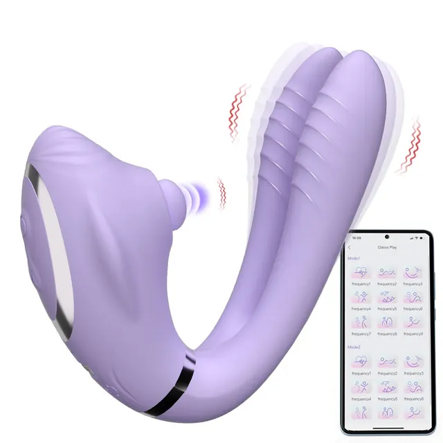 Remote App Control Vibrator UAE – Adjustable Dual Motion — photo 3