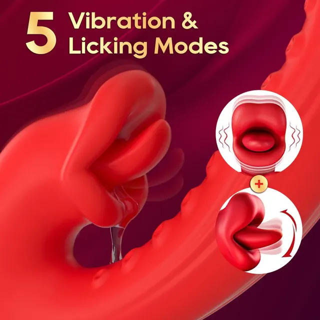 Tongue Licking Vibrator UAE – Soft Pulse Simulation Device — photo 8